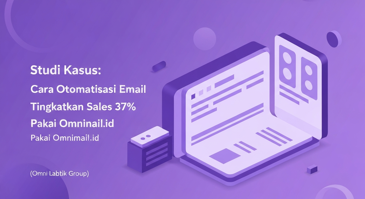 Studi Kasus: Cara Otomatisasi Email Tingkatkan Sales 37% Pakai Omnimail.id